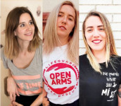 Maria Murnau y Paloma de Pando Mercdes de Bellard