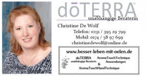 Unabhängige doTERRA Beraterin